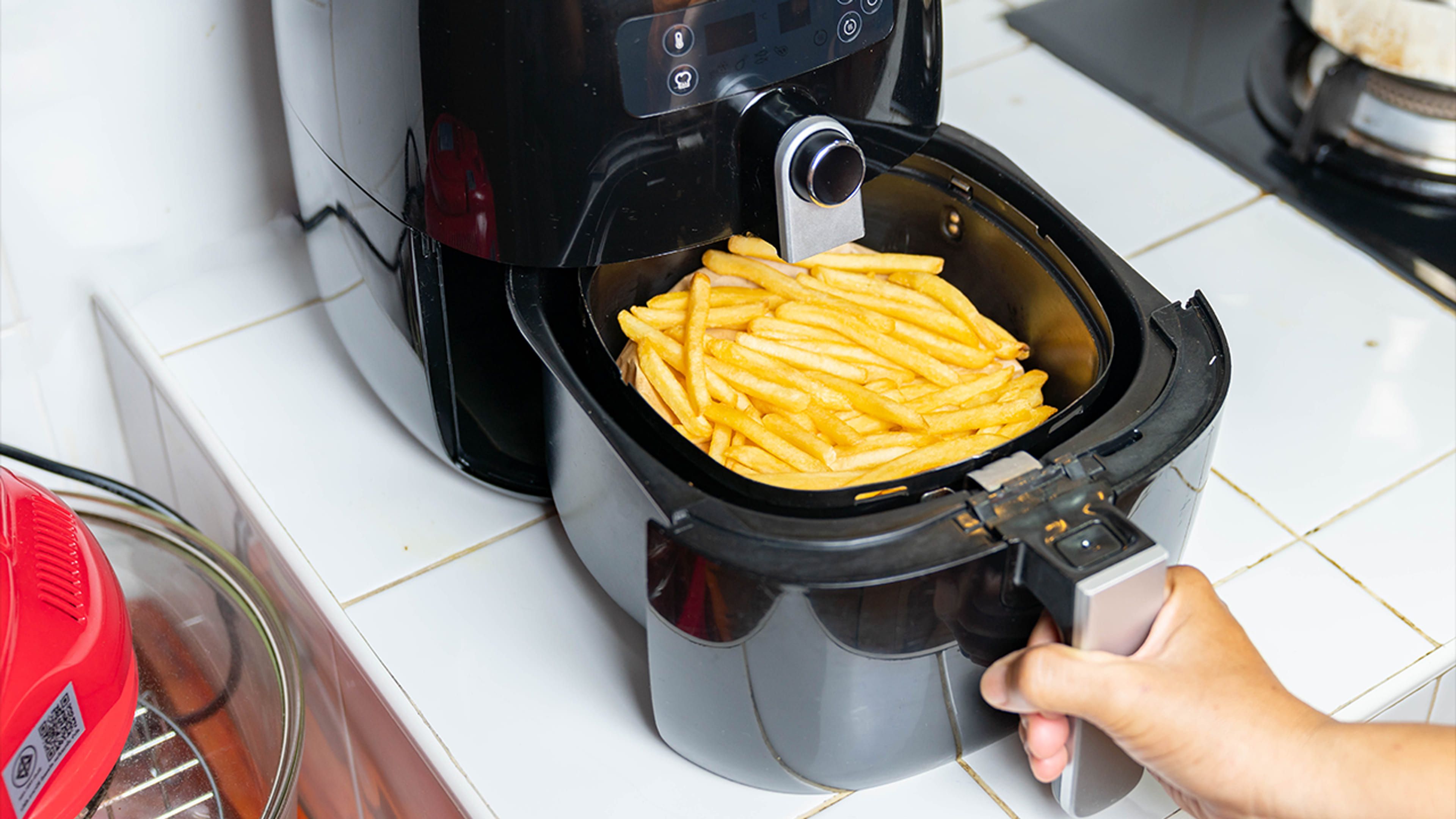 airfryer kroket in frituurpan